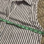 Entro greyish/Black white striped sleeveless top Photo 4