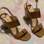 Penny Loves Kenny Beige Leather Heels(8) Photo 0