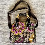 Spartina 449 ❣️HP❣️ Daufuskie Island Hobo Shoulder Bag Linen And Leather Photo 5