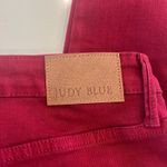 Judy Blue  High Waist Tummy Control‎ Skinny Jeans in Scarlet Red Size 5/27 Photo 6
