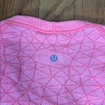Lululemon  Swiftly Tech Short Sleeve Crew Heathered Electric‎ Coral size 8 Photo 4