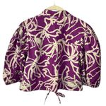 Olivia James The Label Purple Swirl Crop Top And Pant Set Size XS/S Photo 2