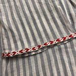 Giani Bernini Gianni Bini Tunic Dress Women's Size Small Striped Boho Up Tassel India Photo 4