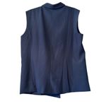NWT BTFBM Womens Black Double Breasted Sleeveless Blazer Vest XL Photo 2