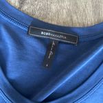 BCBGMAXAZRIA BCBG blue short sleeve shirt Photo 1
