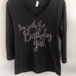Bella Canvas 3 Birthday Celebration T-shirts.  Size S/M. Photo 2