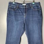 Lane Bryant blue mid rise girlfriend crop jean 18 Photo 2