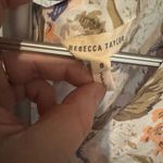 Rebecca Taylor  sleeveless floral 100% silk top size 8 Photo 2