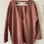 Free People NEW MERCURY PULL ON SWEATER IN MAUVE - XS Photo 4