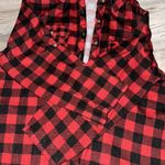 Red and black flannel Size L Photo 2