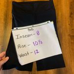 Weissman Black Bike Shorts Small Adult High Waisted Dance Yoga Athletic Long Size undefined Photo 4