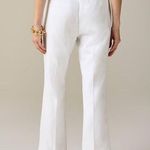 J.Crew Kaya Pant in Stretch Linen Blend Size 10 White NEW Coastal Comfort CI425 Photo 4
