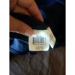 BCBGMAXAZRIA  Size Medium Dress Pleated Office Wear  Rowan Navy Blue Career Wear Photo 8