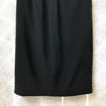 Vintage Liz Claiborne Collection Silk Skirt‎ Black Size 6 Photo 7
