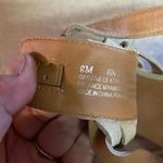 Caslon Neutral Suede Stacked Heel Minimalist Coastal Grandma Sandals Photo 9