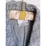Addison Alexa Tweed Moto Vest Heathered Gray Medium Dark Academia Preppy Layer Photo 2