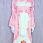Rococo Ball Gown Vintage Renaissance Medieval Halloween Costume Lolita Dress sm White Photo 0
