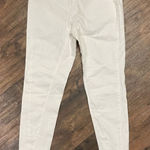 Tahari  Jamie Mid Rise Roll Cuff Skinny White Jeans 8/29 New Photo 0