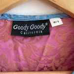 Vintage Goody Goody California Silk Blend Top S Damask Artsy Unique Pink Size undefined Photo 1