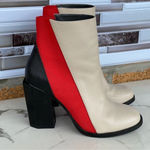 UNITED NUDE Tetra Mist/Hot Red/Black boots size 37/6.5 Red Photo 0