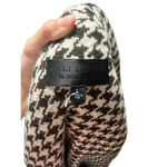 NILI LOTAN Houndstooth Kidman Coat Brown Size L Photo 7