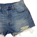 Levi's Levi’s 501 Glow Patchwork Shorts 24 Distressed Photo 11