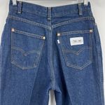 Levi's Vintage White Tab Dark Wash High Rise Straight Leg Jeans 60s 70s Size 29” Photo 4