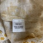 Ivy Jane Ivy‎ Jane Yellow White Floral Button Front Blouse Puff Sleeve Cottagecore Small Photo 3