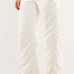 Lululemon  Studio Pant Lined Size 10 Cream Dance Studio Pants Ivory Photo 0