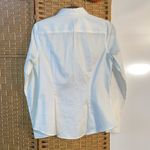 Banana Republic  White Fitted Long Sleeve Dress Shirt Photo 2