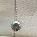 Coach  Cream and Brown Leather Shoulder Bag Photo 10