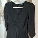 Banana Republic Black Midi Church Cocktail Party Office Dress / Size 0 Photo 3