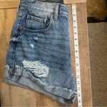 Aeropostale Aeropostle Mom Shorts Denim Womens Size 10 Distressed Cuffed Casual Summer Basic Photo 7