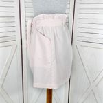 Elle Tie Waist High Rise Shorts Blush Pink 6 Paperbag Photo 3