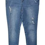 Aeropostale  Jeggings Ripped Distressed Denim Jeans‎ Light Wash Casual Photo 0