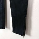 Urban Outfitters Silence + Noise Black Ankle Zip Skinny Jeans Photo 3