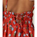 J.Crew NWT  Tiered Dress Brushed Daisy Print Red Multi Photo 6