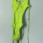SKIMS NWT  lace up Monokini Large Photo 0