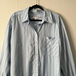 Nordstrom  Womens Shirt 2X Cotton Business Casual Office Career Breathable Dressy Photo 2