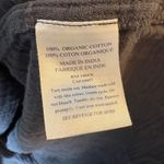 Faherty Organic Cotton Gauze Henley Top Charcoal Gray Short Sleeve Size Large Photo 4