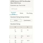 AFRM NWT Zamora Off Shoulder Mesh Midi Dress in Sun Dot Yellow Size XL Photo 6