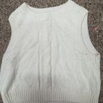 H&M White Sweater Vest  Photo 0