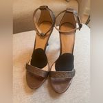 Pelle Moda Heel Sandals Tan Size 9 Photo 5
