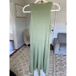 Athleta  Modal Dress Minimal Travel Buttery Soft Lounge Neutral Summer Casual L Photo 2