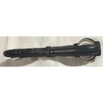 Casio Quartz Watch Women's Black Gold Tone Analog Water Resist Leather Band Photo 6