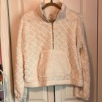 No Boundaries Cozy White Quarter-Zip Pullover Photo 0