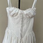 House Of CB  'Pietra' White Corset Mini‎ Dress NWOT size M A-C Photo 9