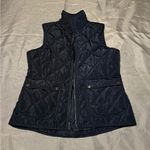 Bass Women's Quilted Navy Vest Blue Photo 0