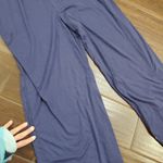 Navy blue wide leg romper size small women's cotton tshirt like soft mat… Size M Photo 3