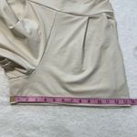 Susana Monaco NWT  Blanched Almond High Waist Tailored  Comfortable Shorts Photo 7